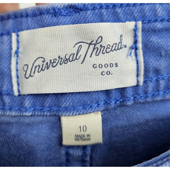 NWT Universal Thread Sailor Wide Leg Jeans High Rise Blue Womens 10 - Picture 3 of 6